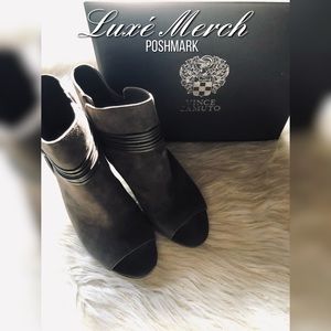 Vince Camuto Annavay Peeptoe Booties